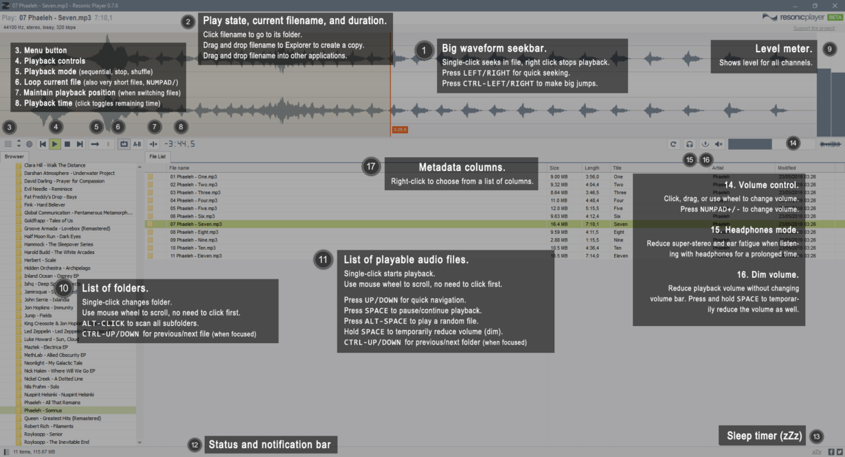 resonic tutorial sample manager