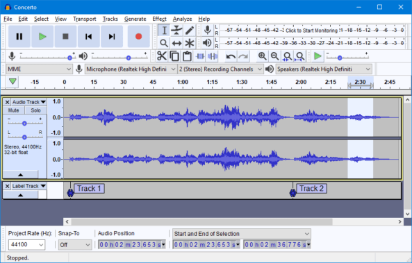 audacity audio editor for mac