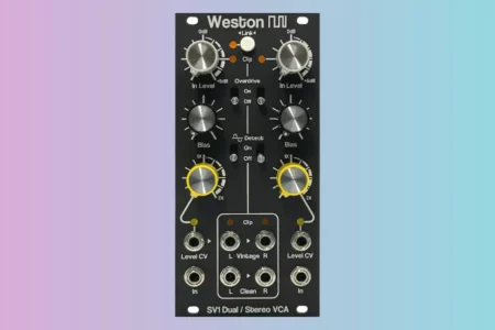 Featured image for “Weston Audio released SV1 Dual / Stereo Voltage Controlled Amplifier”