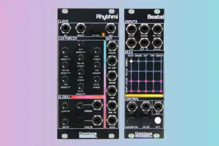 Featured image for “Omnitone released Beatsi and Rhythmi Modules for Eurorack”